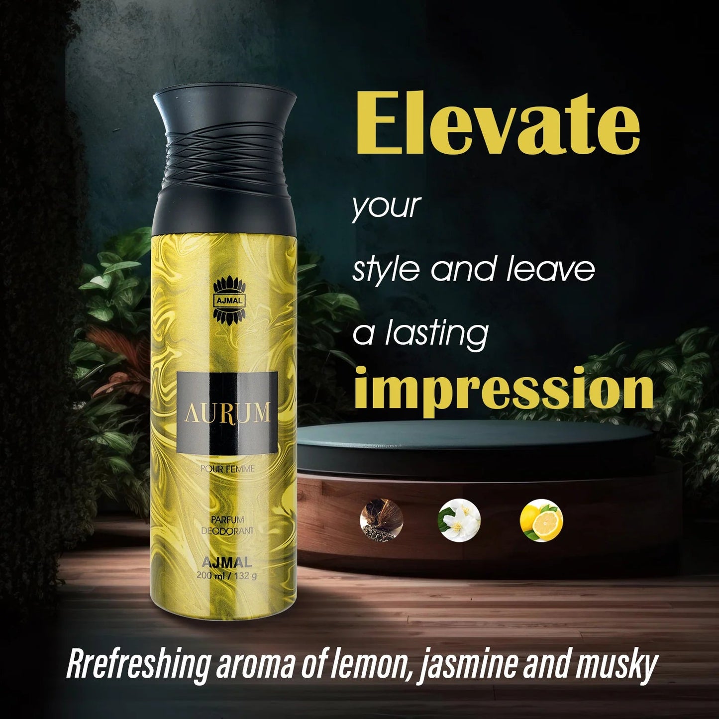 Ajmal AURUM POUR FEMME Deodorants 200ml for Women