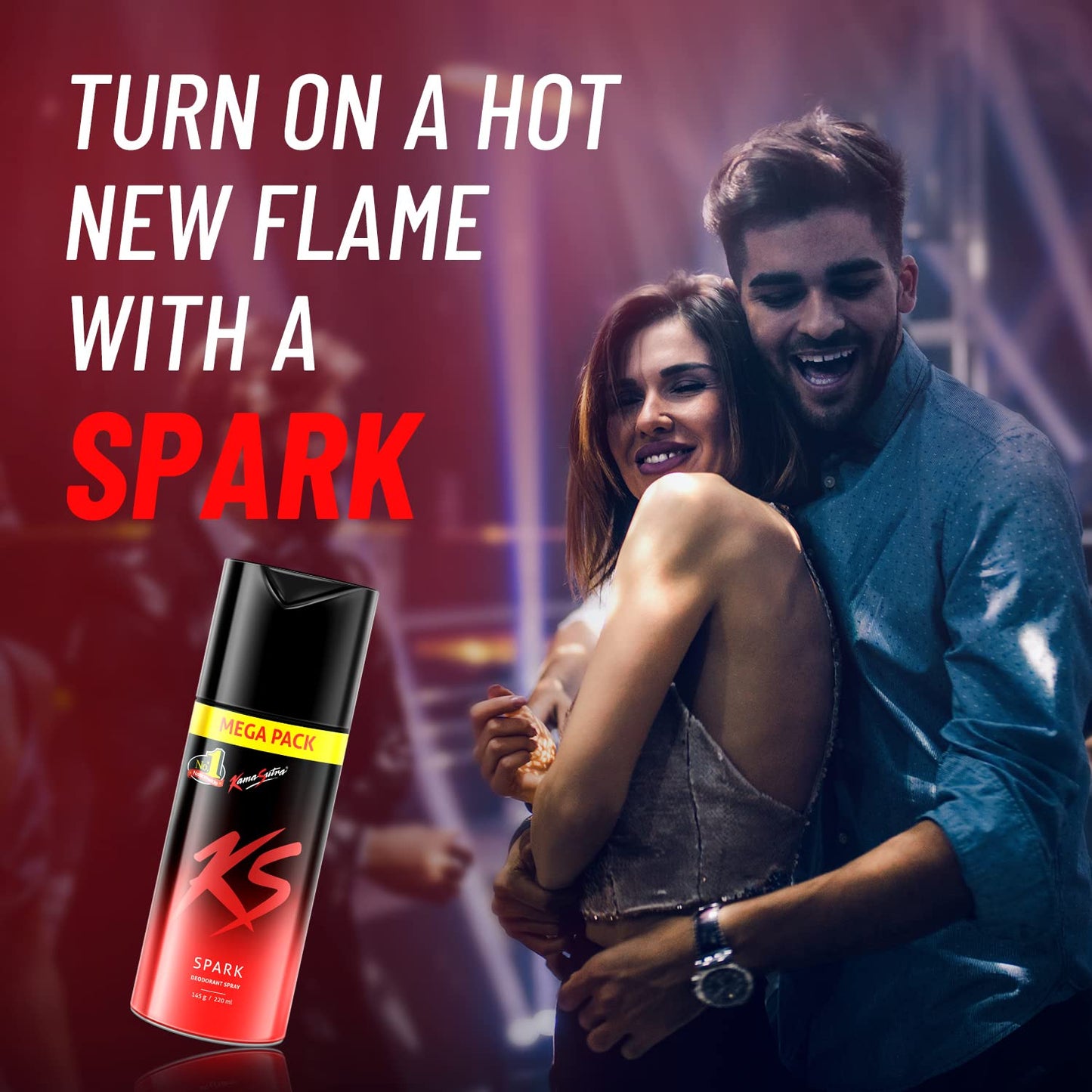 KamaSutra Spark Deodorant Spray for Men 220ml