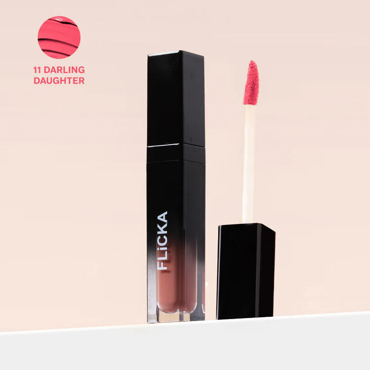 Flicka Set & Attack Liquid Matte Lipstick 7ml