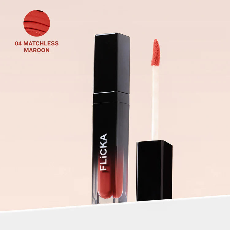 Flicka Set & Attack Liquid Matte Lipstick 7ml