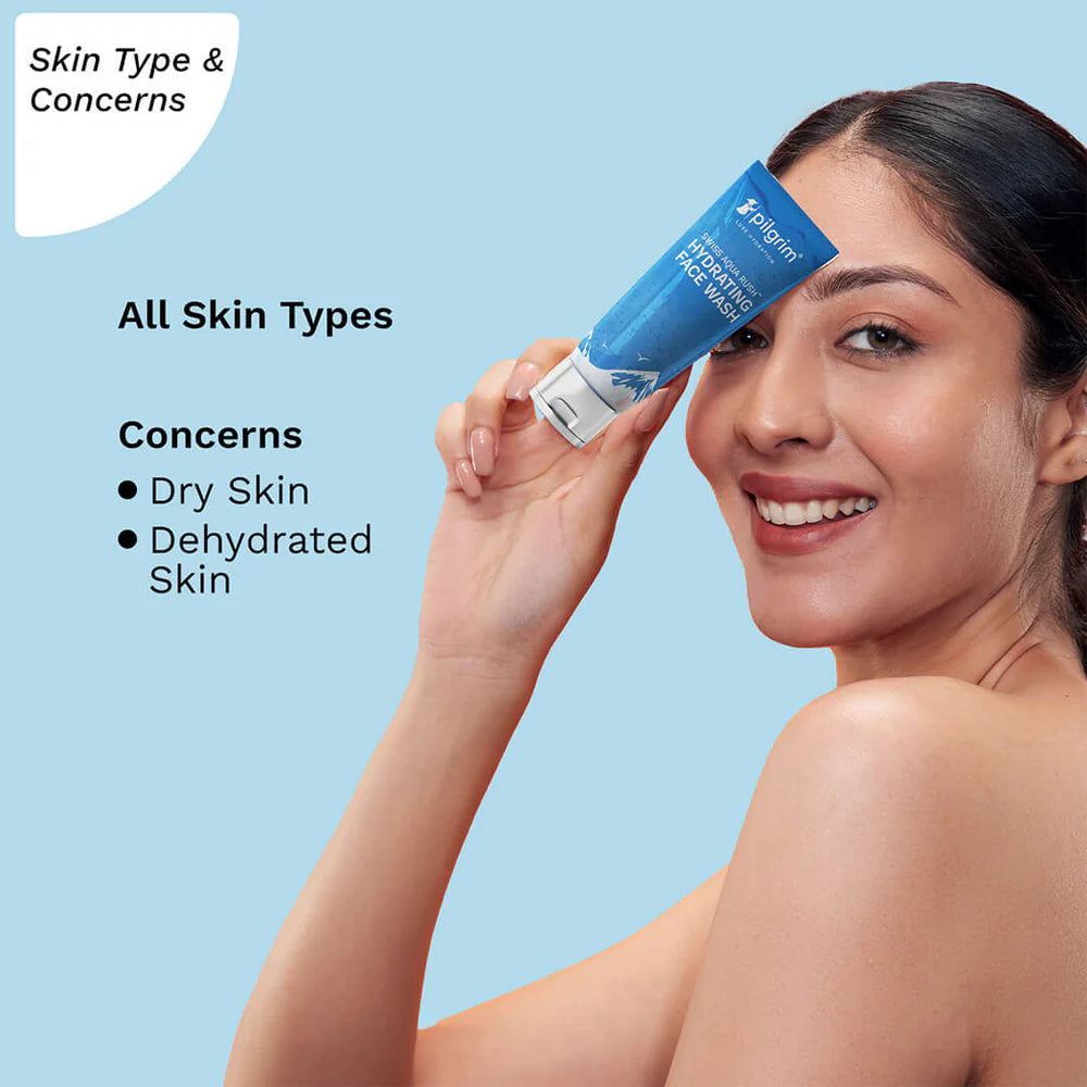 PILGRIM Swiss Aqua Rush™ Hydrating Face Wash