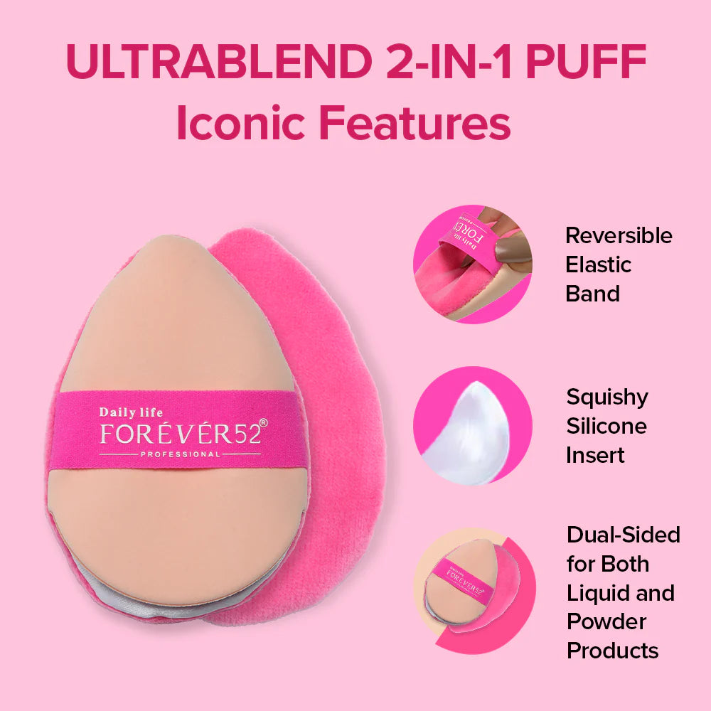 Forever52 Ultrablend 2 in 1 Puff & Sponge