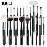 BEILI Professional Makeup Brushes 20 Pc Set
