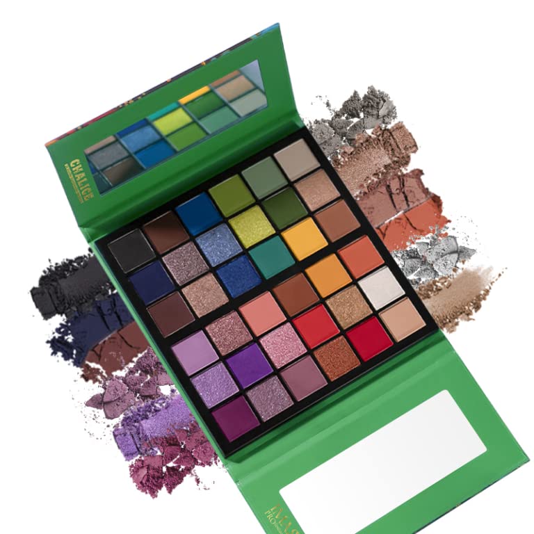 Imagic Professional cosmetic CHALICE 36 COLOR EYESHADOW PALETTE 30.8 gram, Eyeshadow Matte Shimmer Make up Palette Highly pigmented colorful powder eyeshadow palette