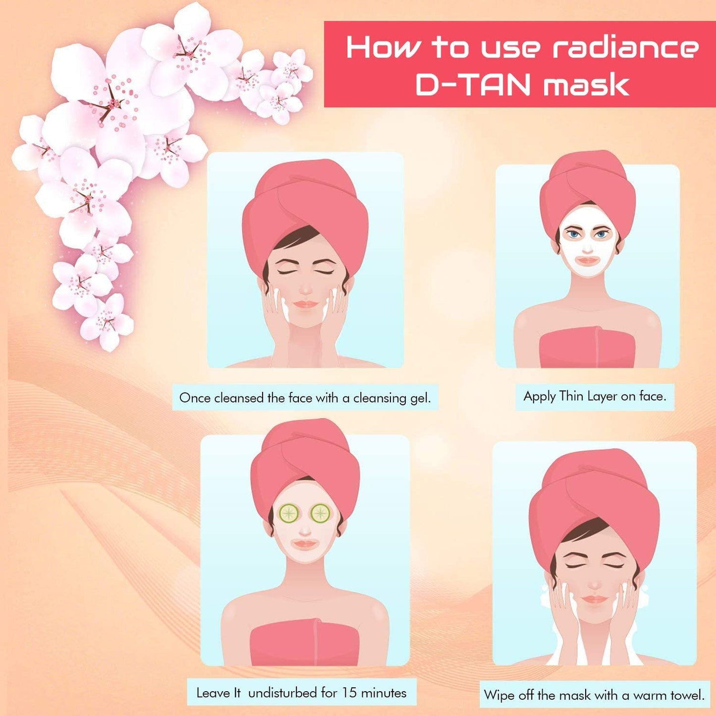 Sara Soul Of Beauty Radiance D Tan Mask Oily To Normal Skin 100g