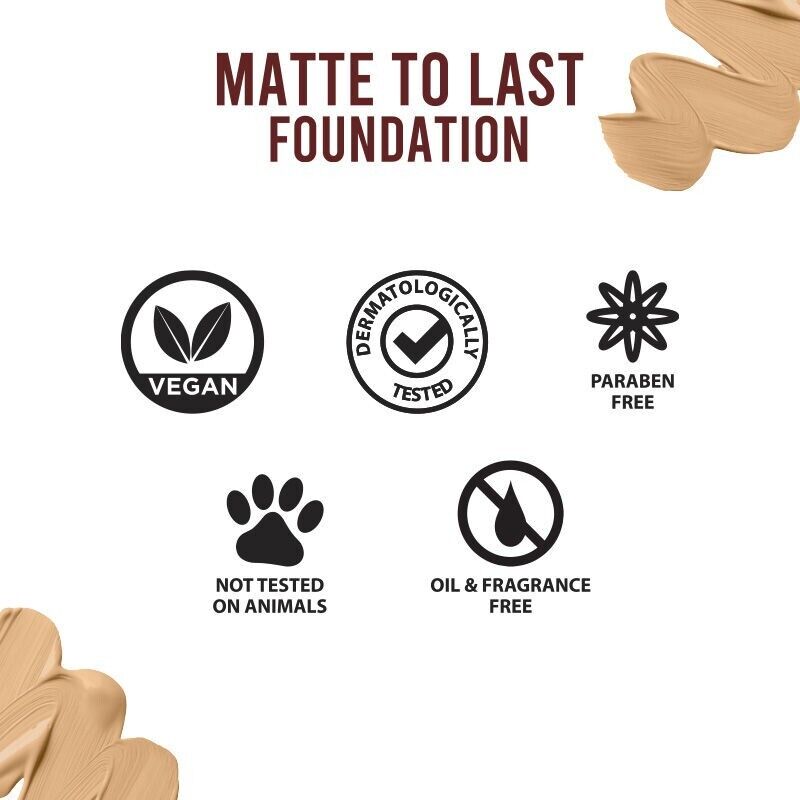 Nykaa Matte to Last Pore Minimizing Foundation (30ml)