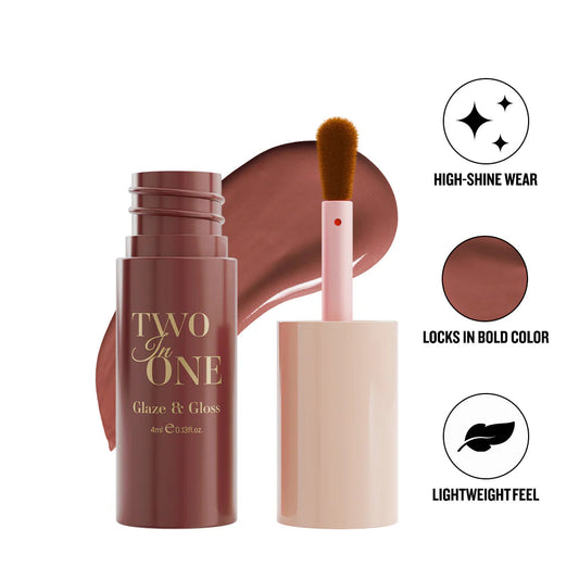 Character Cosmetics Two In One - Glaze & Gloss 4ml