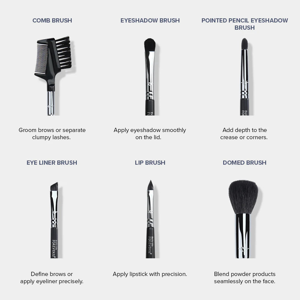 Forever52 Academic 28 Pcs Brush Kit XZ025