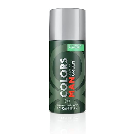 United Colors of Benetton Deodorant for Men Green 150ml