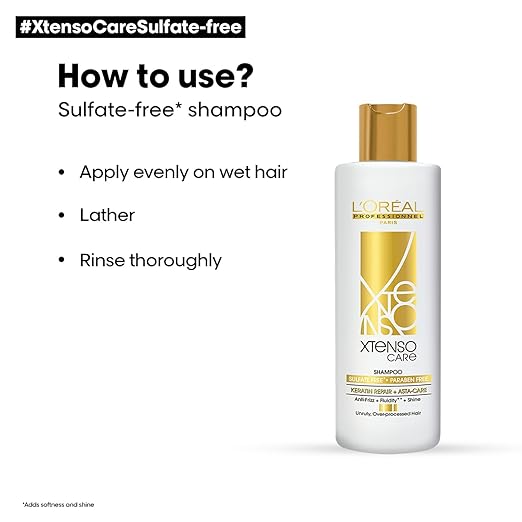 L'Oréal Professionnel Xtenso Care Sulfate-free* Shampoo 250 ml