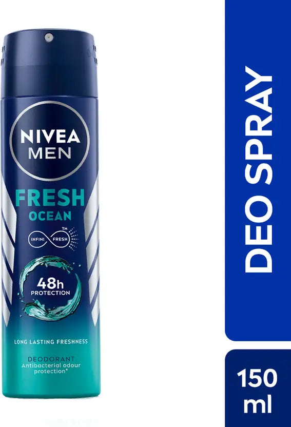NIVEA Fresh Ocean Deodorant Spray For Men 150ml