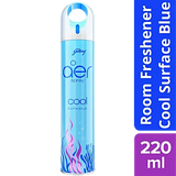 Godrej aer Spray | Room Freshener for Home & Office Cool Surf Blue 220ml
