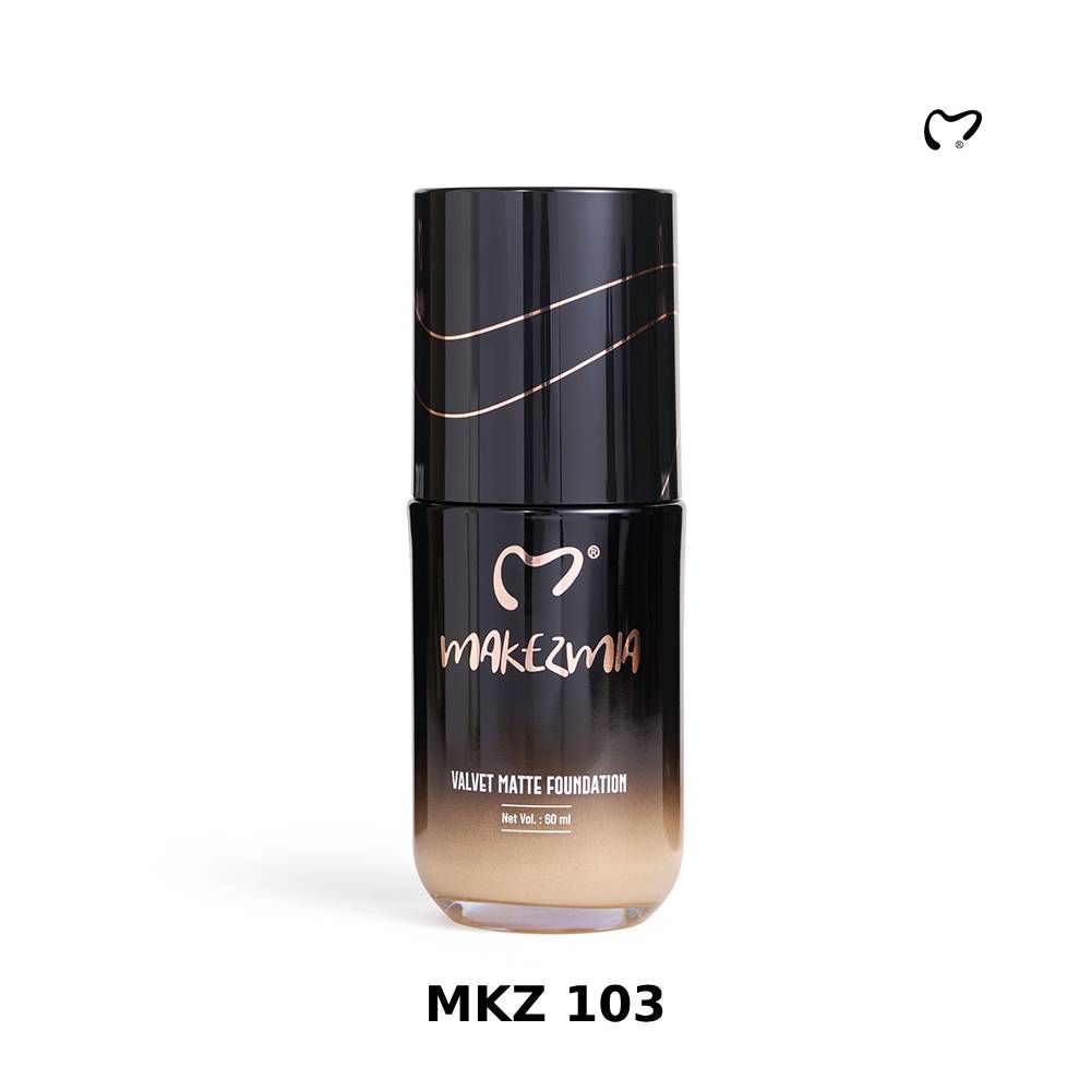 MAKEZMIA VELVET MATT FOUNDATION 60ml