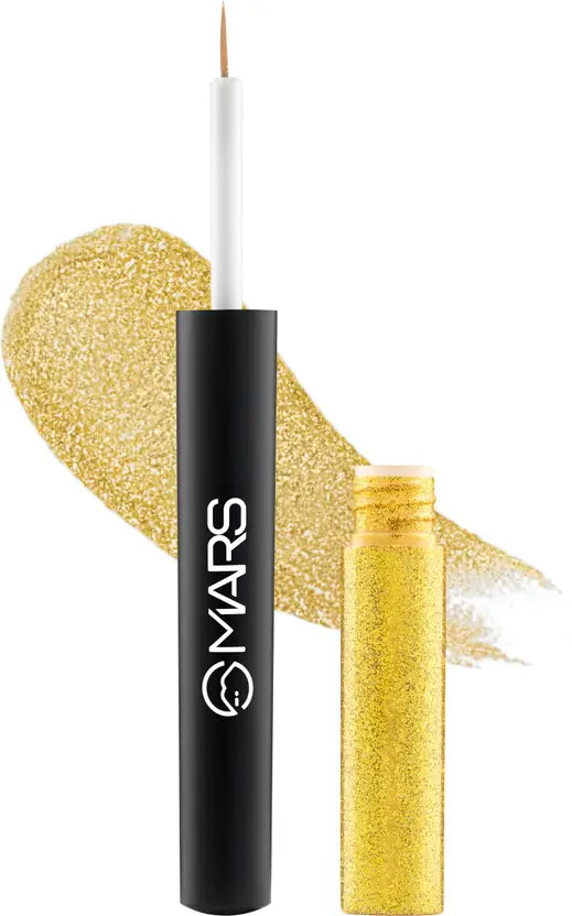 MARS Twinkle Wink Glitter Eyeliner| Long-Lasting Sparkle Liquid Liner 1.6ml