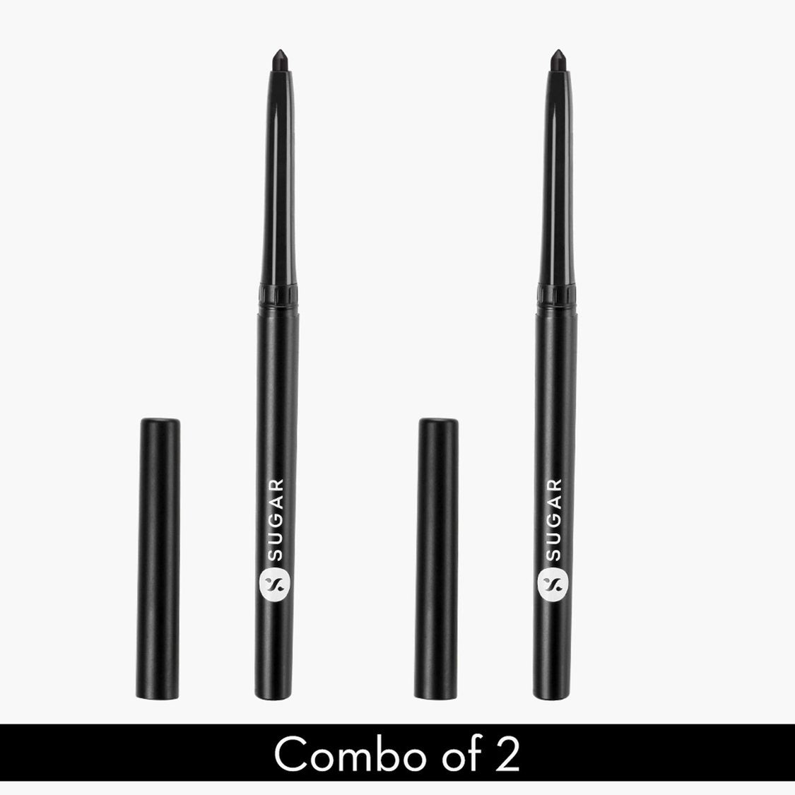 SUGAR Kohl Of Honour Blister Duo Intense Kajal - Black Out - Set of 2