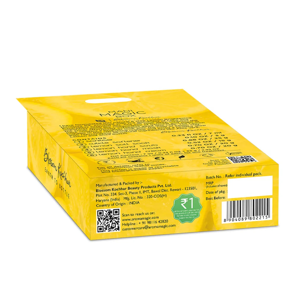 Aroma Magic Brightening Lemon Manicure Kit