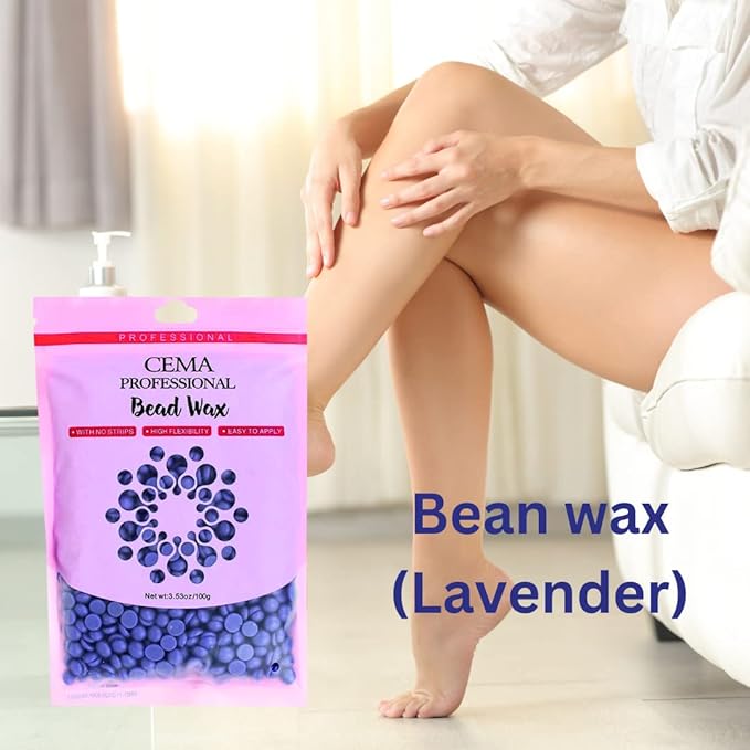 CEMA PROFESSIONAL BEADS WAX (DARK BLUE) 100g