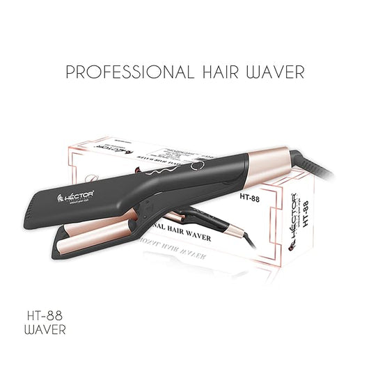 HECTOR Hair Waver, Corded Electric, Smoothening, Black HT-HW 88