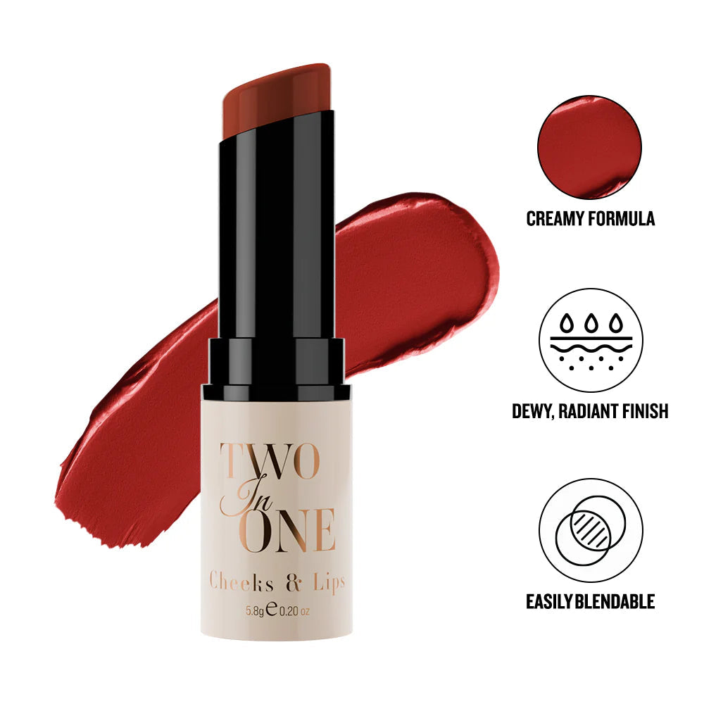 Character Cosmetics Two In One - Cheeks & Lips 6g