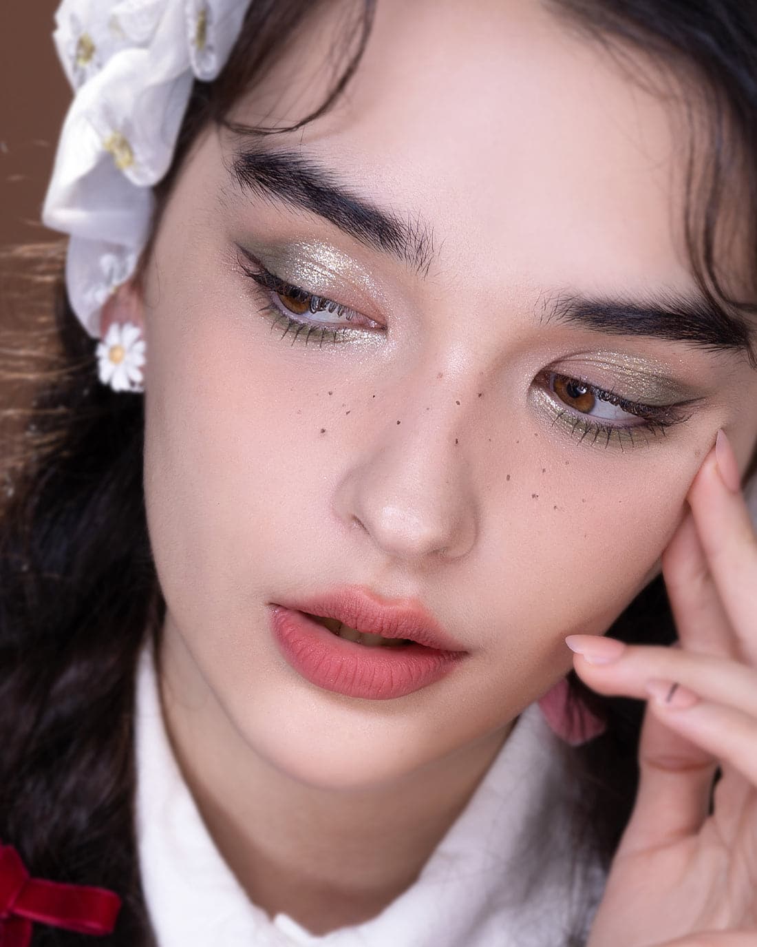 Flower Knows Chocolate Series Eight - Color Eyeshadow Palette 02 Young Shepherdess