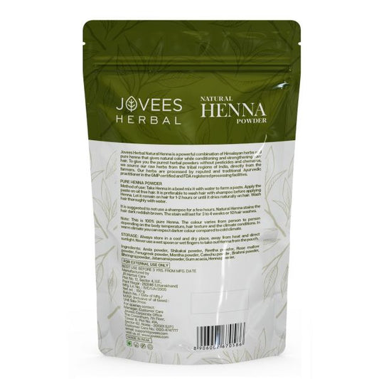 Jovees Mehandi/Henna Powder |Controls Hair Fall & Repairs Damaged Hair