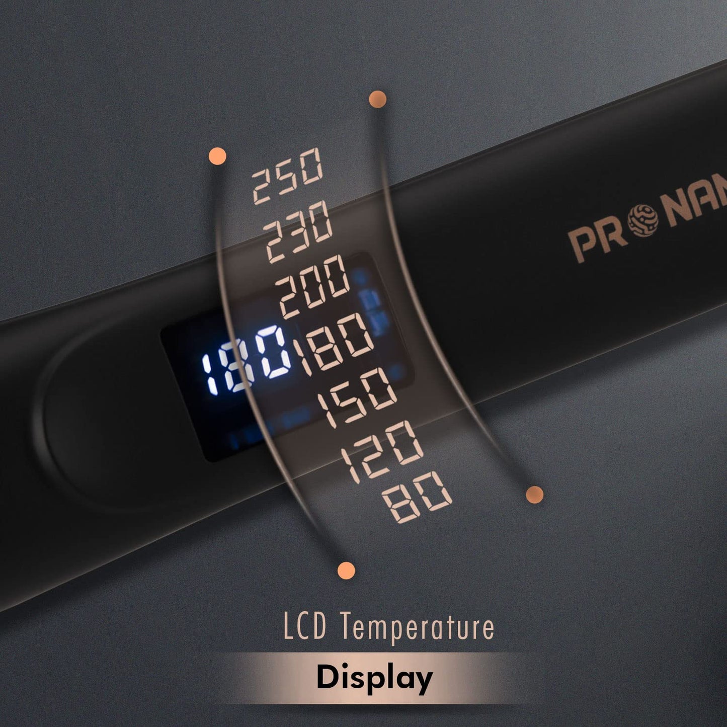 Vega Professional Pro Nano Rose Gold Hair Straightener