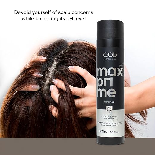 QOD MAX PRIME Shampoo Smooth & Shine 300ml