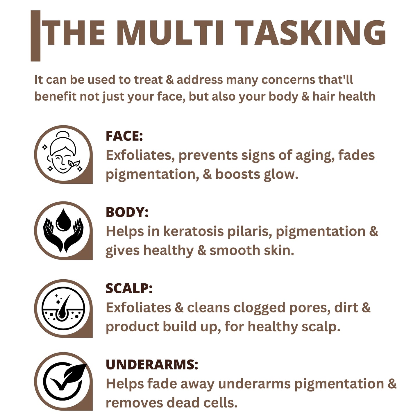 Perenne 7% Glycolic Acid Discoloration Treatment Spray for Skin Brightening | Controls Body Odour | Helps reduce the darkness and pigmentation of underarms, elbows, neck, knees, and inner thighs | Multiple purpose spray for Face, Body and Scalp | 100ml