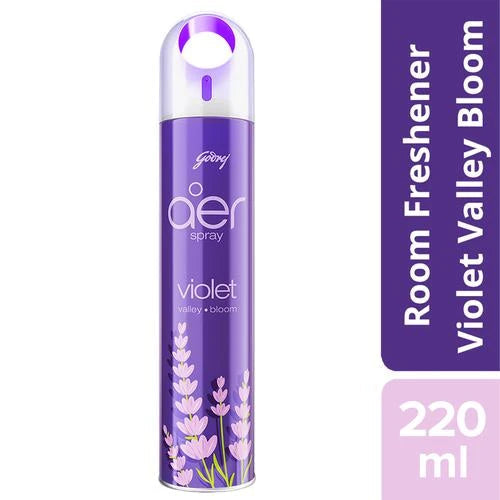 Godrej aer Spray Violet Valley Bloom  220 ml