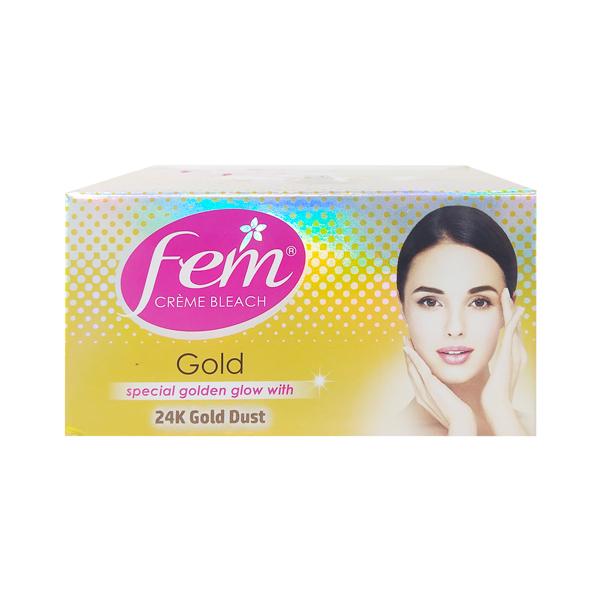Fem Creme Bleach 24K Gold Dust 24g