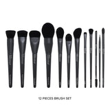 Forever52 Academic 12 Pcs Brush Set With 1 Sponge