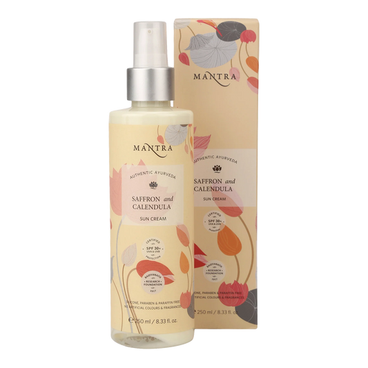 Mantra saffron and calendula sun cream 250ml