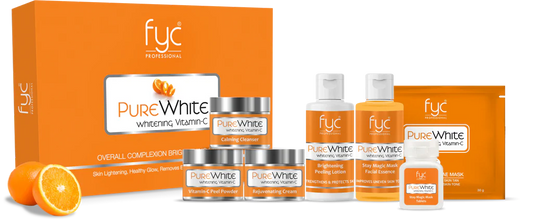 fyc Professional PURE WHITE WHITENING VITAMIN-C FACIAL KIT