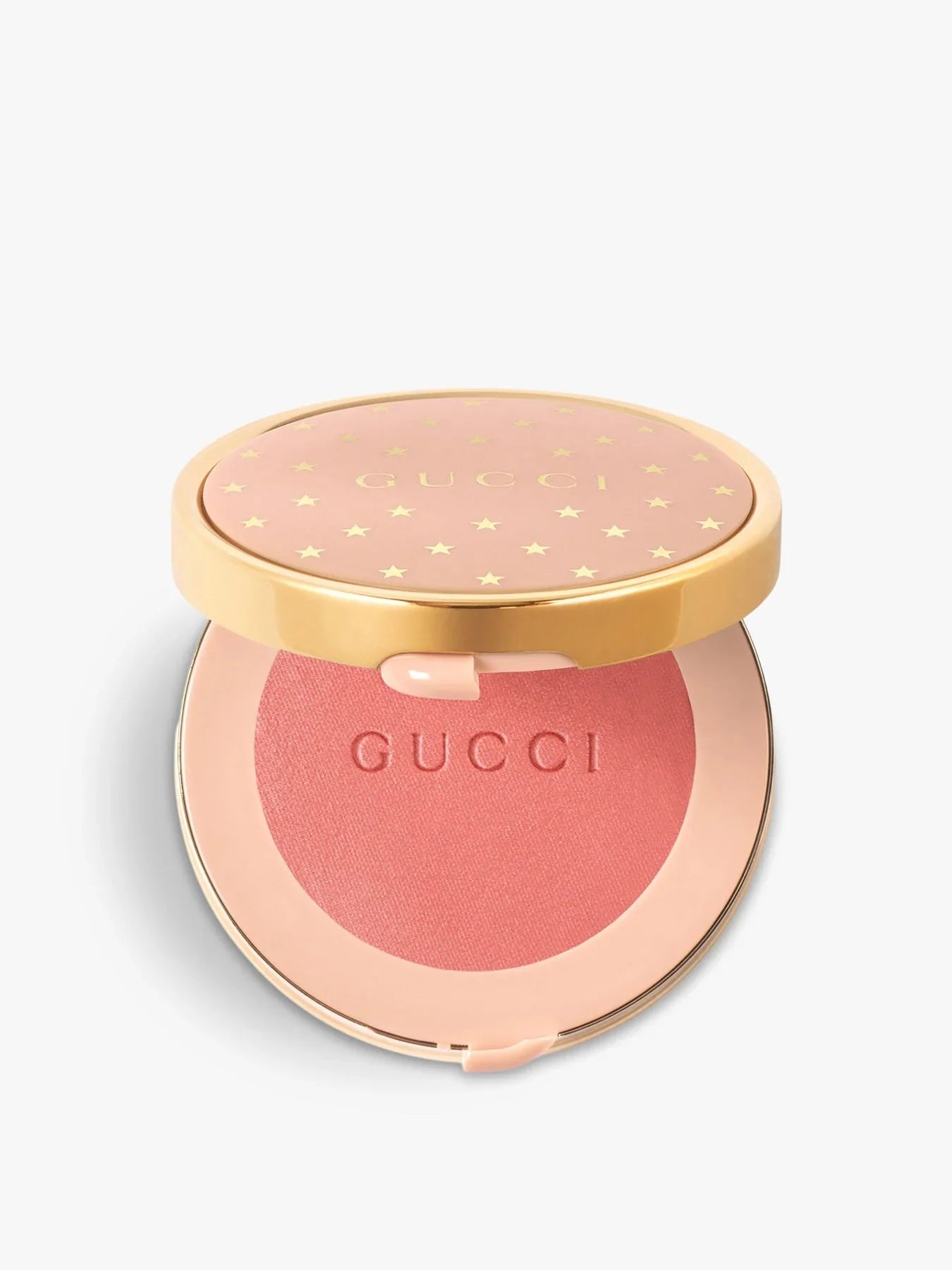 GUCCI BLUSH DE BEAUTE CHEEKS & EYES POWDER LUMINOUS MATTE POUDRE JOUES & YEUX MAT LUMINEUX TENDER APRICOT 5.5g