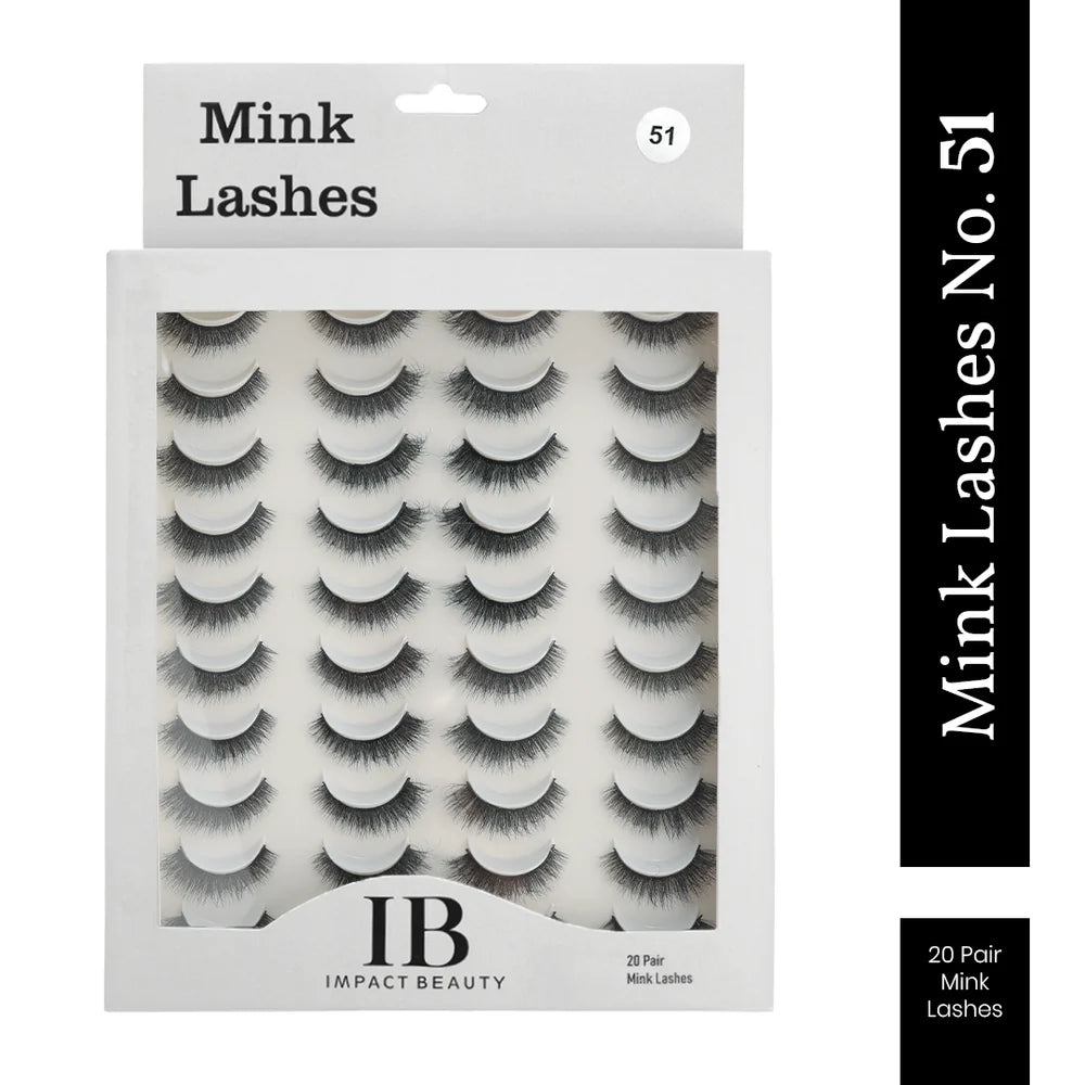 IB Impact Beauty Mink lashes 20-Pair