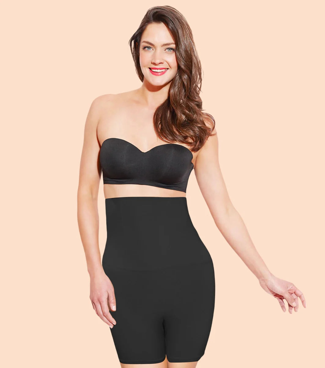 Enamor TS09 Hi-Waist Thigh Slimmer - (Low & Medium Compression) | TS09