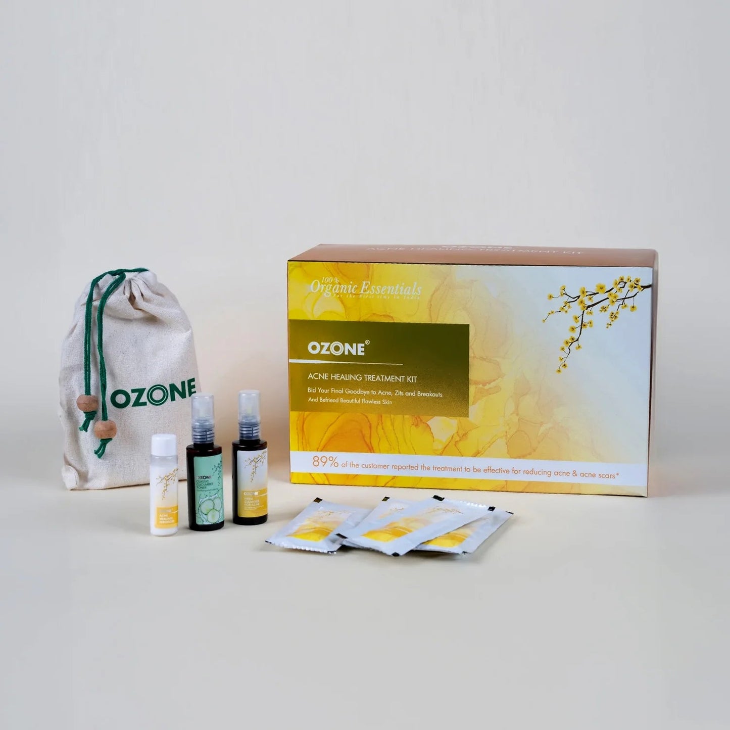 ozone Acne Healing Treatment Kit 240g + 240ml