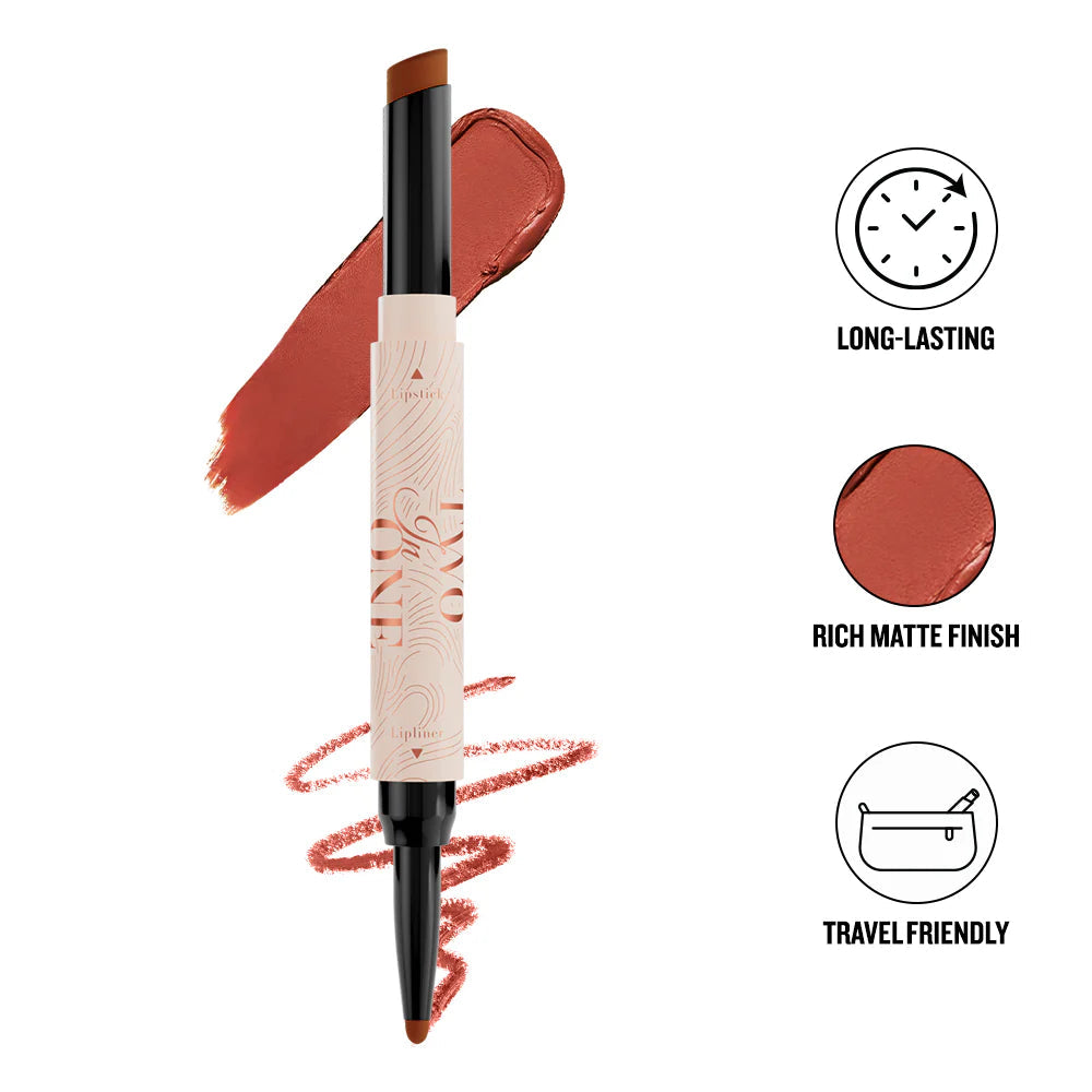 Character Cosmetic Two In One - Lipstick & Lipliner 1.6g