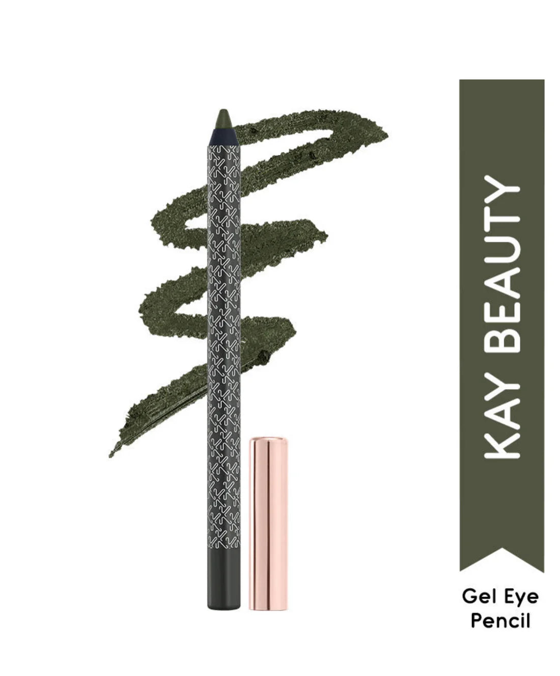 Kay Beauty Gel Formula Waterproof All Day Wear Effortless Glide Ink Artist Gel Kajal 1.2gm