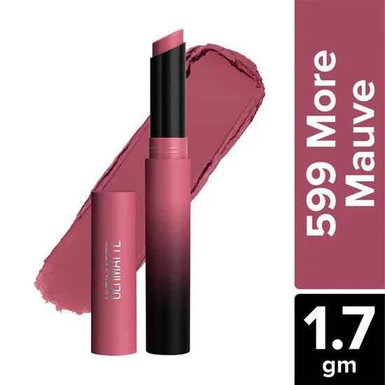 Maybelline New York Colour Sensational Ultimatte Lipstick Highly Pigmented Lightweight Formula 1.7gm