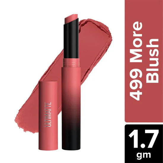 Maybelline New York Colour Sensational Ultimatte Lipstick Highly Pigmented Lightweight Formula 1.7gm