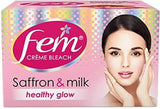 Fem Salon Professional Creme Bleach Saffron & Milk Healthy Glowing Skin 314.4g