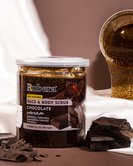 Rubera Chocolate Face and Body Scrub 500ml