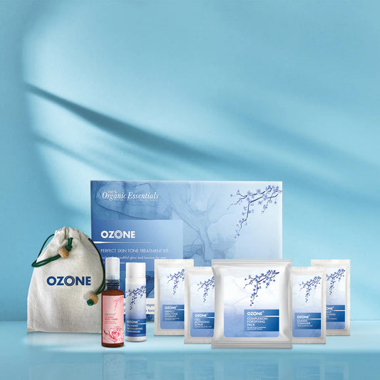 ozone perfect skin tone treatment kit 390g + 150ml