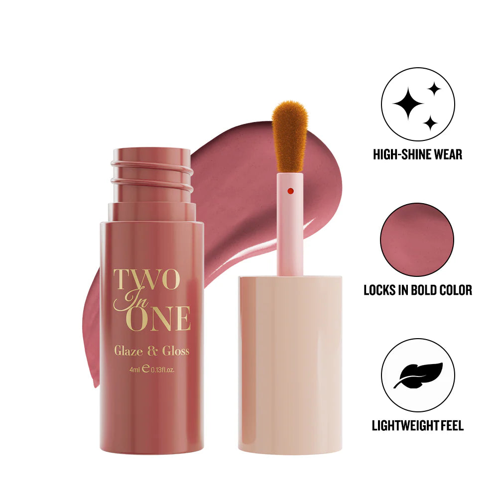 Character Cosmetics Two In One - Glaze & Gloss 4ml