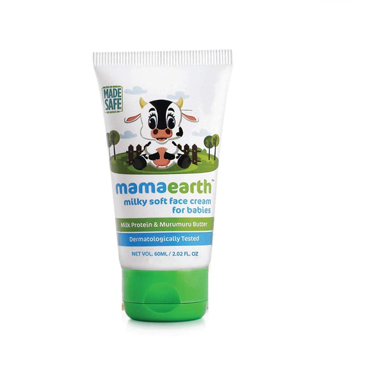 Mamaearth Milky Soft Baby Face Cream for Babies 60g