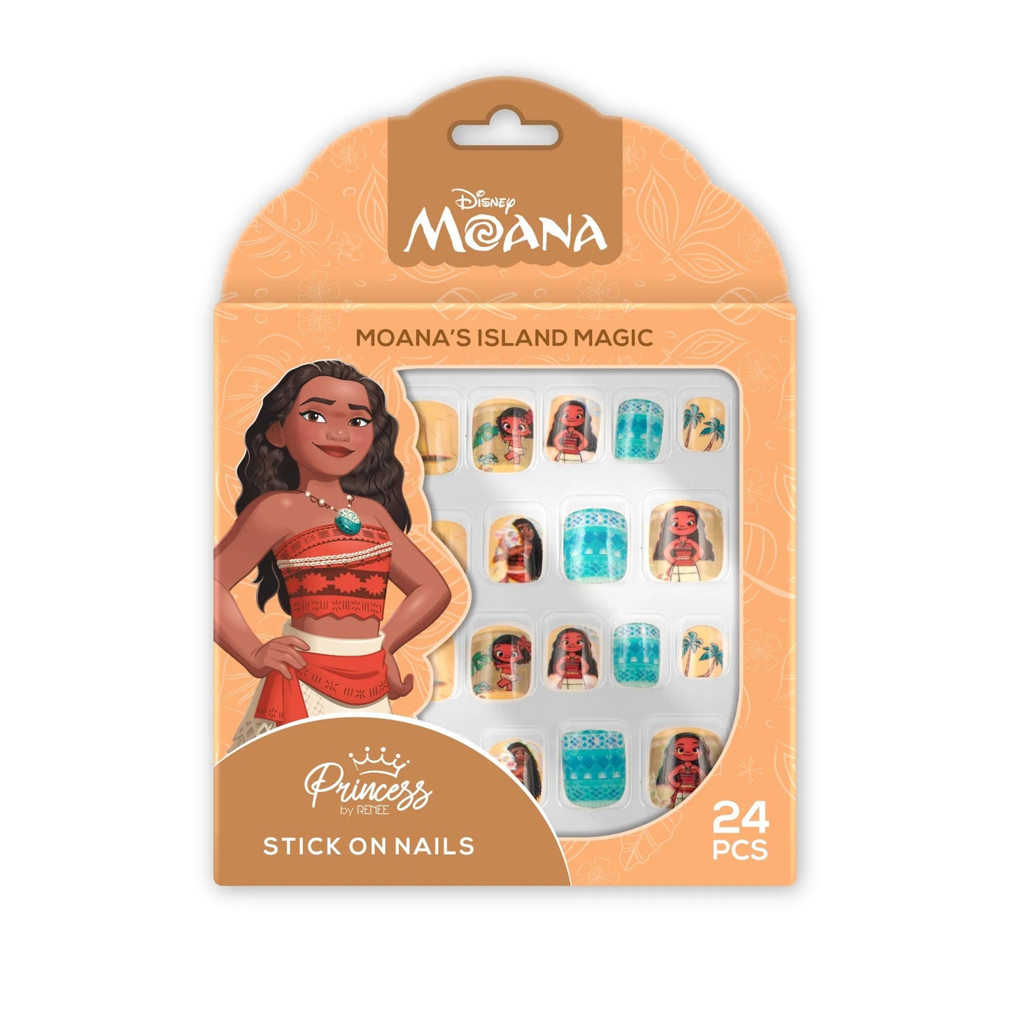 Princess by RENEE Disney Moana’s Stick On Nails