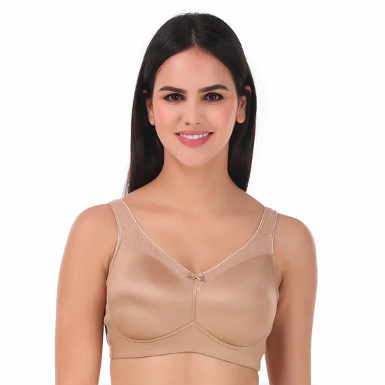AMANTE-BRA78001 Elegant Support Non-padded & Non-wired Bra