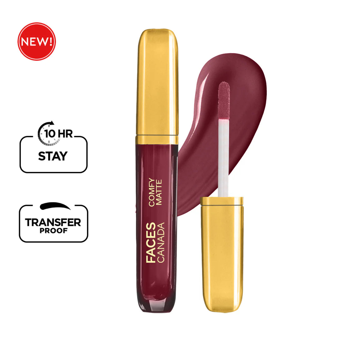 Faces Canada Comfy Matte Liquid Lipstick