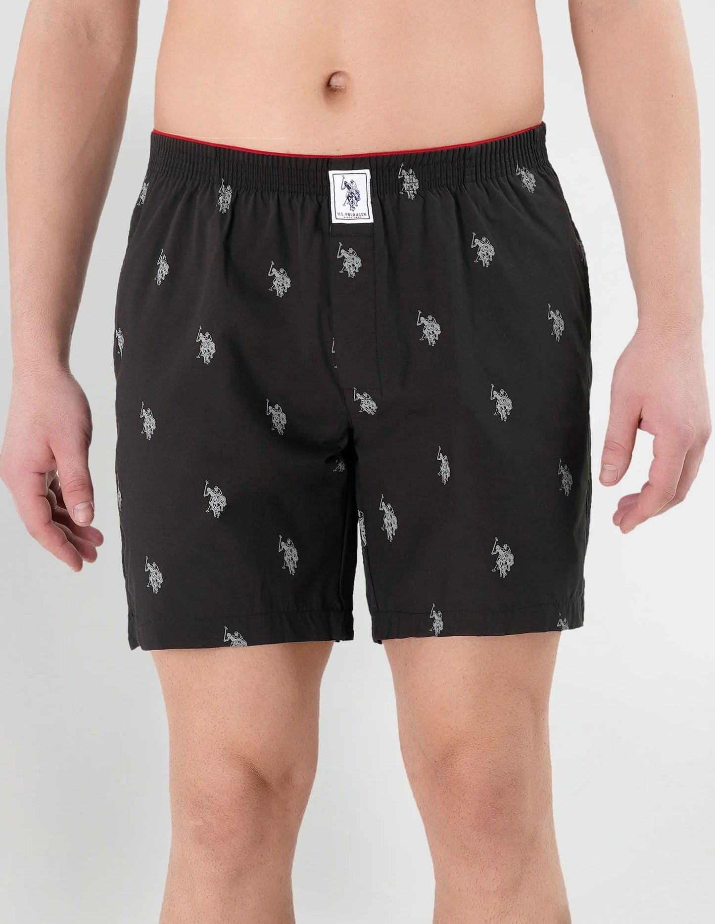 U.S. POLO ASSN. Signature Logo Pure Cotton I021 Boxers - Pack Of 1